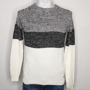 NWT Denim & Flower black white grey sweater S